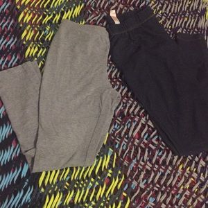 Two pairs of leggings